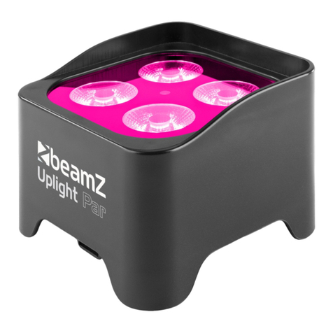 Beamz UplIght Par User manual