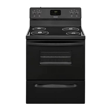 Frigidaire FFEF3012UB User guide
