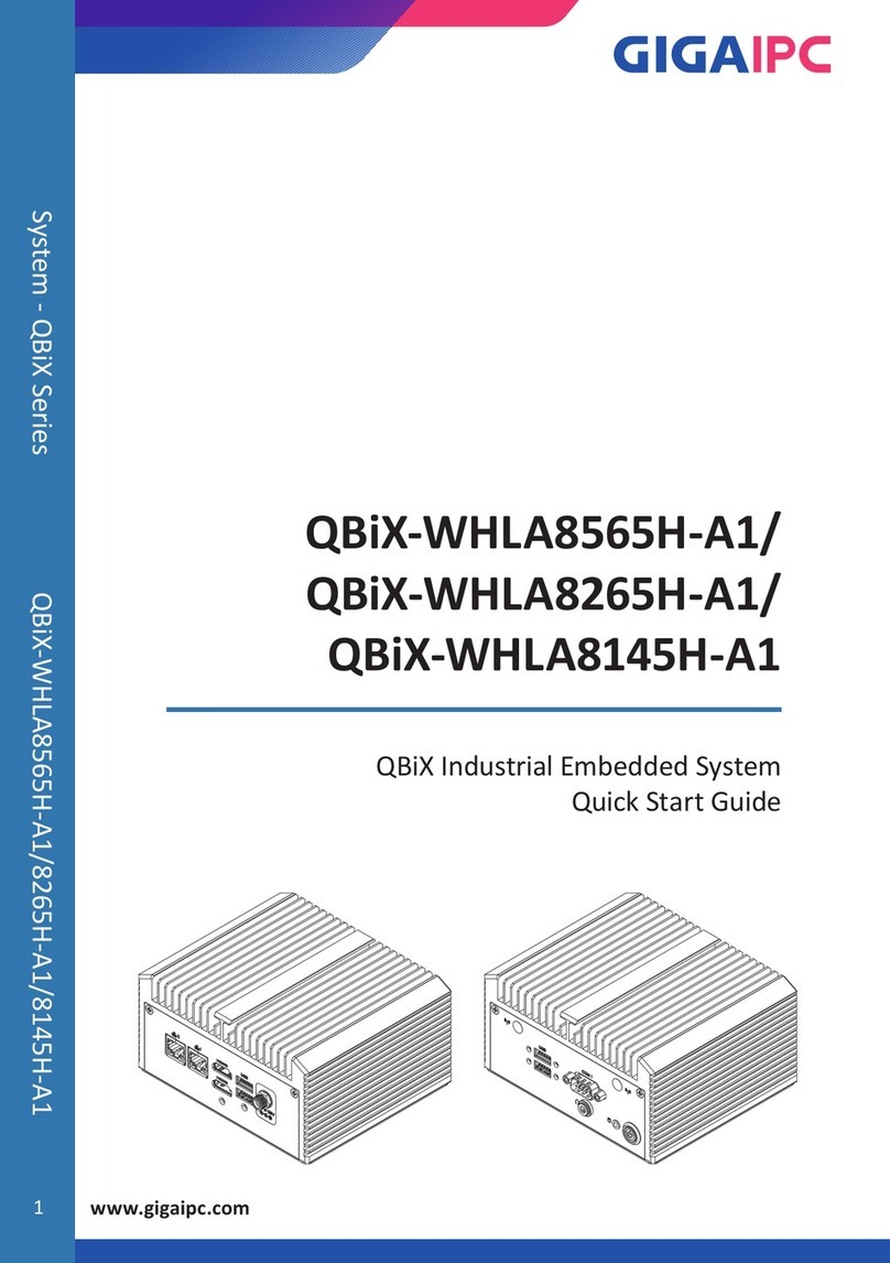 GIGAIPC QBiX-WHLA8565H-A1 User manual