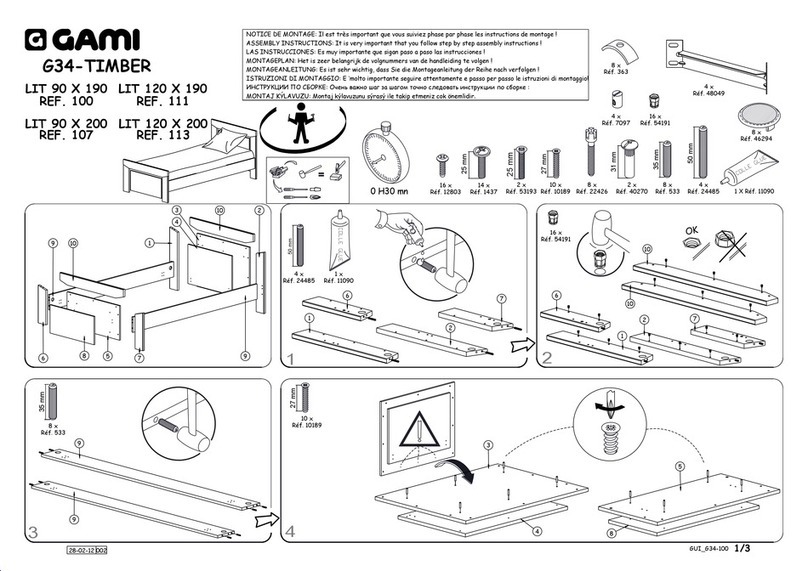 Gami G34-TIMBER Series User manual Gami G34-TIMBER Series User manual