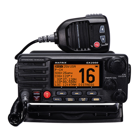 Standard Horizon MATRIX Series User manual