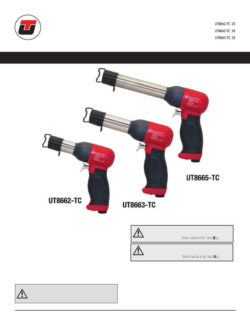 Florida Pneumatic Universal Tool UT8663-TC General Safety Information & Replacement Parts Florida Pneumatic Universal Tool UT8663-TC General Safety Information & Replacement Parts