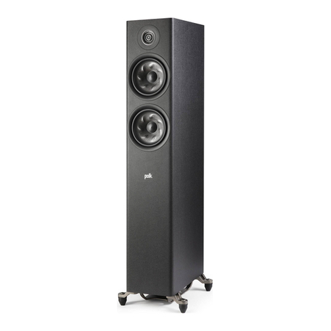 Polk Mono RESERVE R600 User manual
