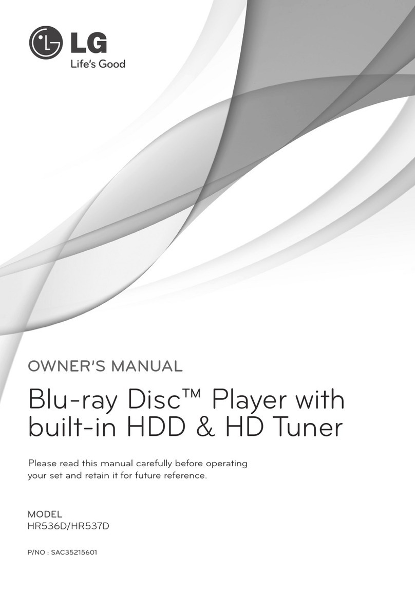 LG HR536D User manual