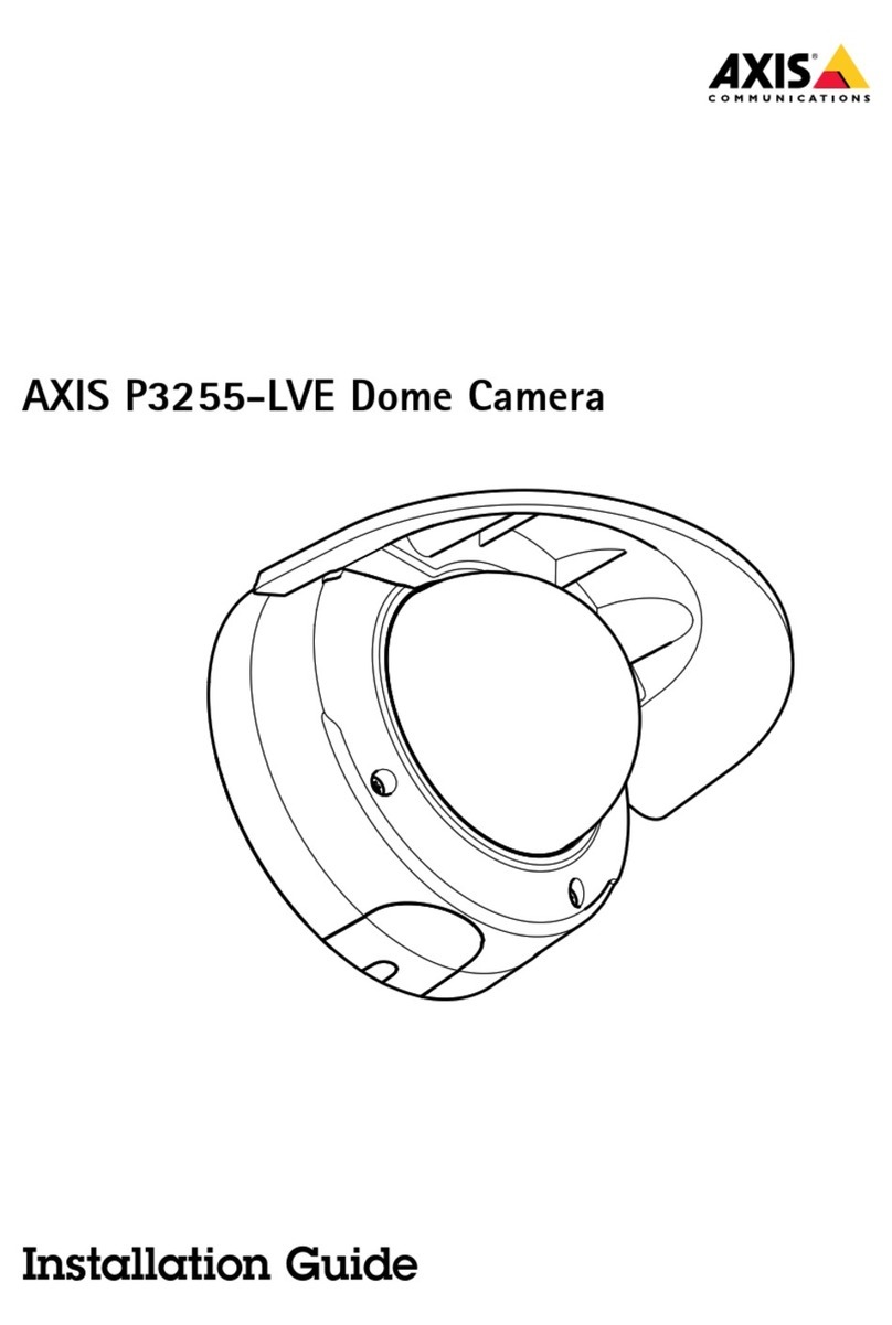 Axis P3255-LVE installation guide
