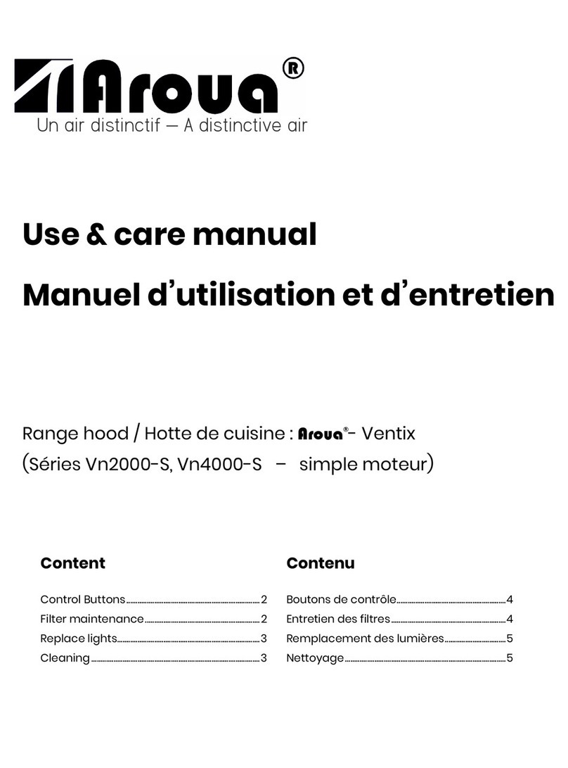 Aroua Vn2000-S Series Use & care manual