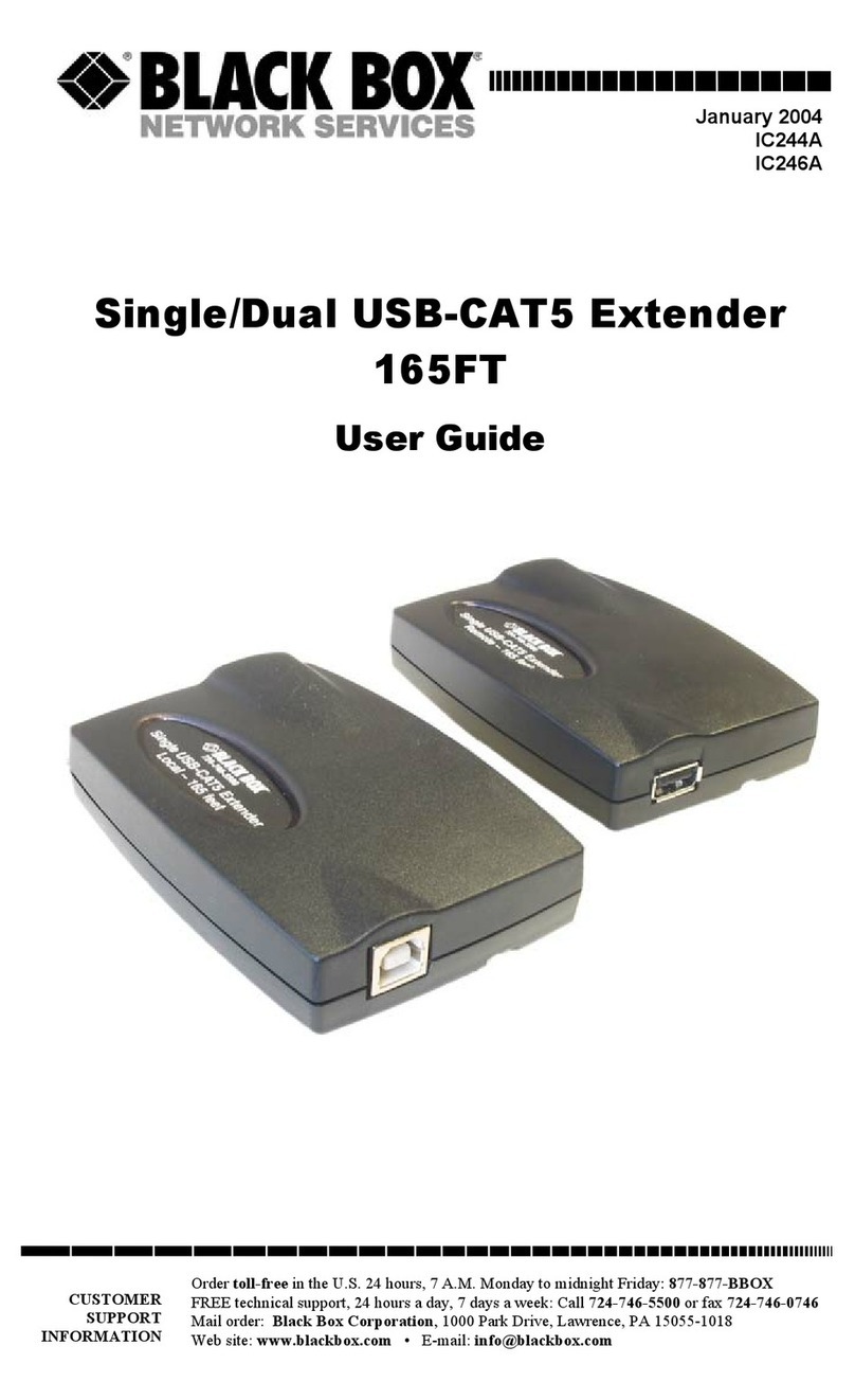 Black Box IC244A User manual