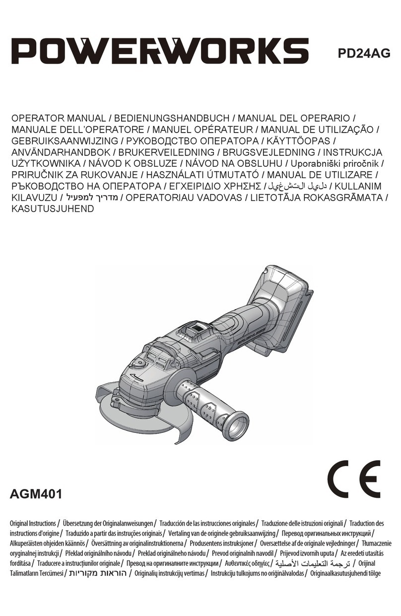 Power works PD24AG Operator's manual