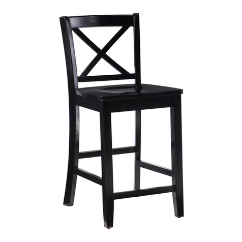 Linon 01709BLK-01-KD-U Assembly instructions Linon 01709BLK-01-KD-U Assembly instructions