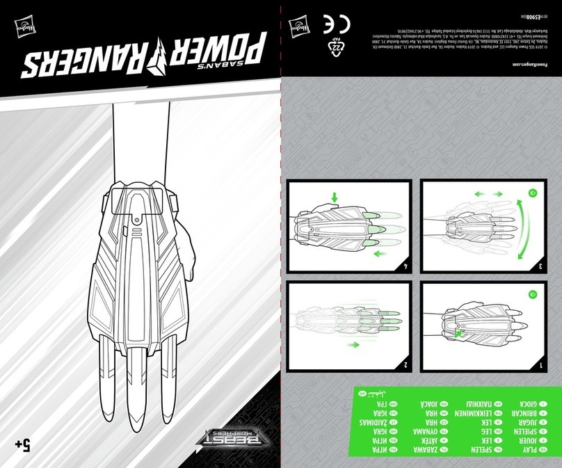 Hasbro BEAST MORPHERS SABAN'S POWER RANGERS User manual Hasbro BEAST MORPHERS SABAN'S POWER RANGERS User manual