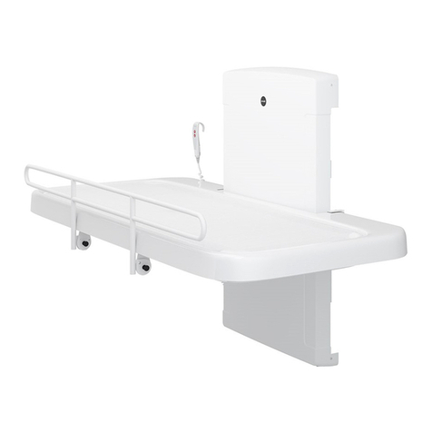Pressalit Care R8478 Mounting instruction