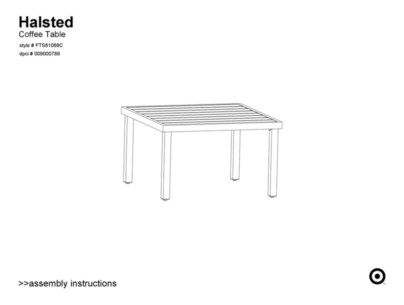 Target Halsted FTS81068C User manual