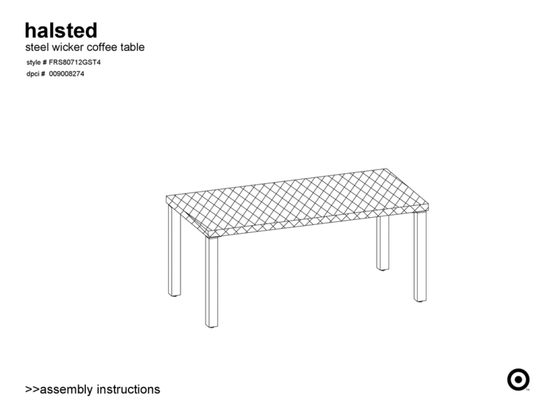 Target Halsted FRS80712GST4 User manual Target Halsted FRS80712GST4 User manual