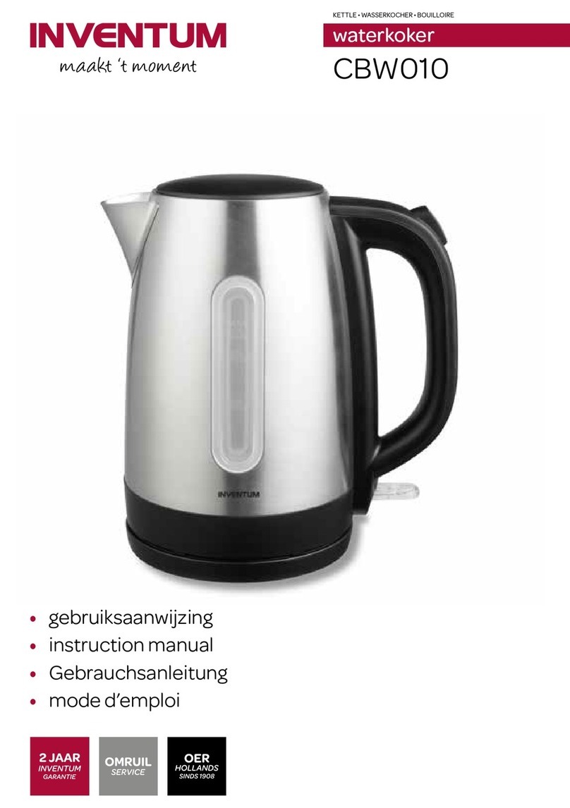 inventum CBW010 User manual