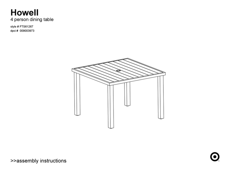 Target Howell FTS61267 Assembly instructions