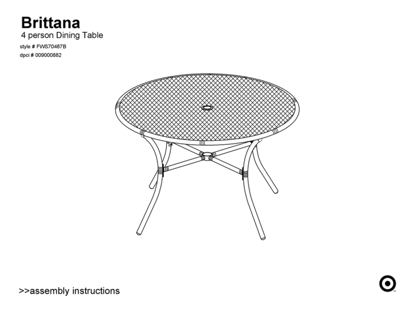 Target Britanna FWS70487B Assembly instructions