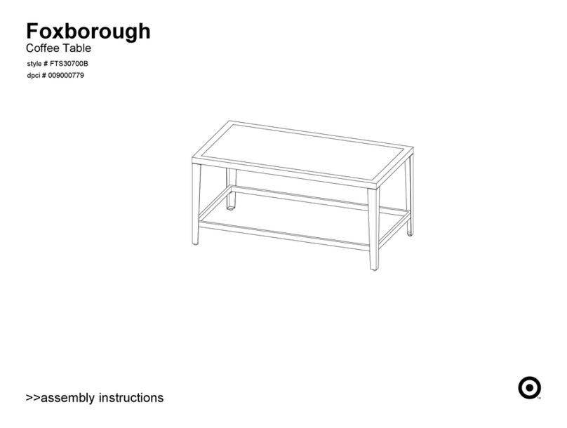 Target Foxborough FTS30700B User manual Target Foxborough FTS30700B User manual