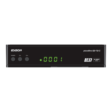 Edision Piccollino S2 + T2/C User manual