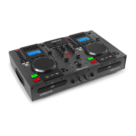 Vonyx CDJ450 instruction manual