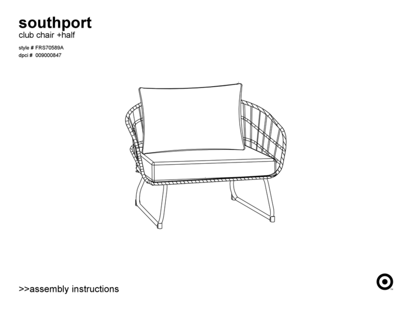 Target Southport FRS70589A Assembly instructions