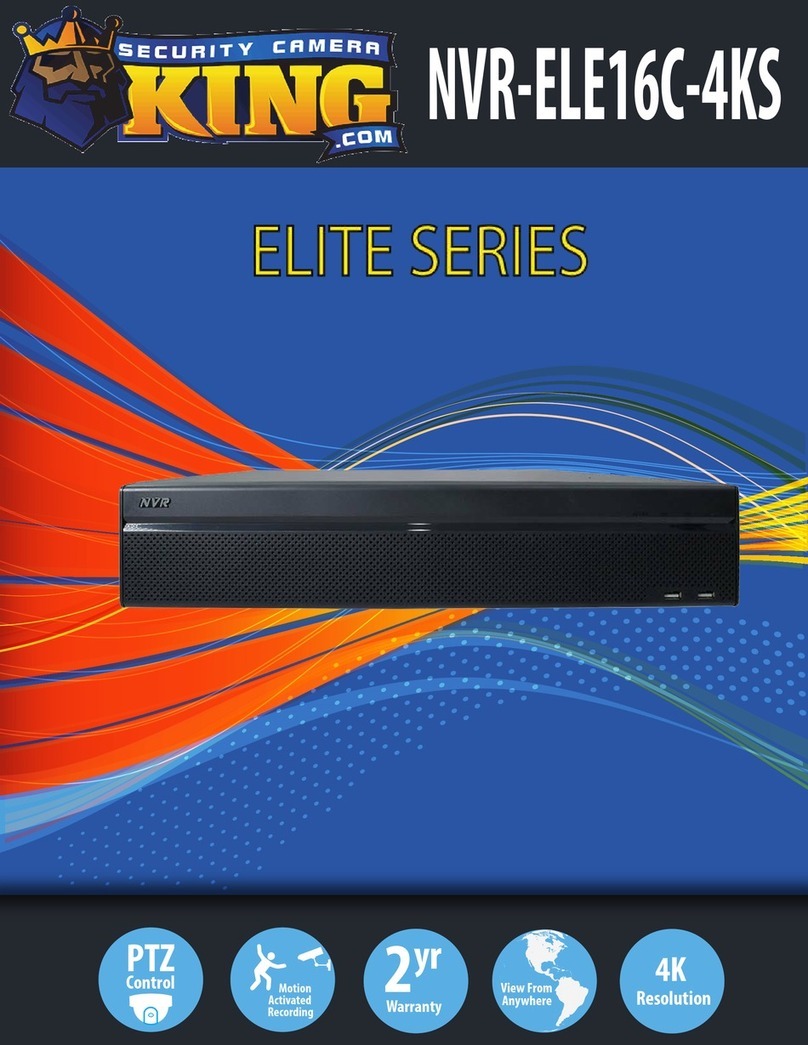 Techpro Elite NVR-ELE16C-4KS User manual