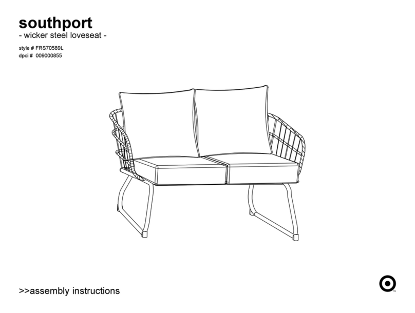 Target Southport FRS70589L Assembly instructions