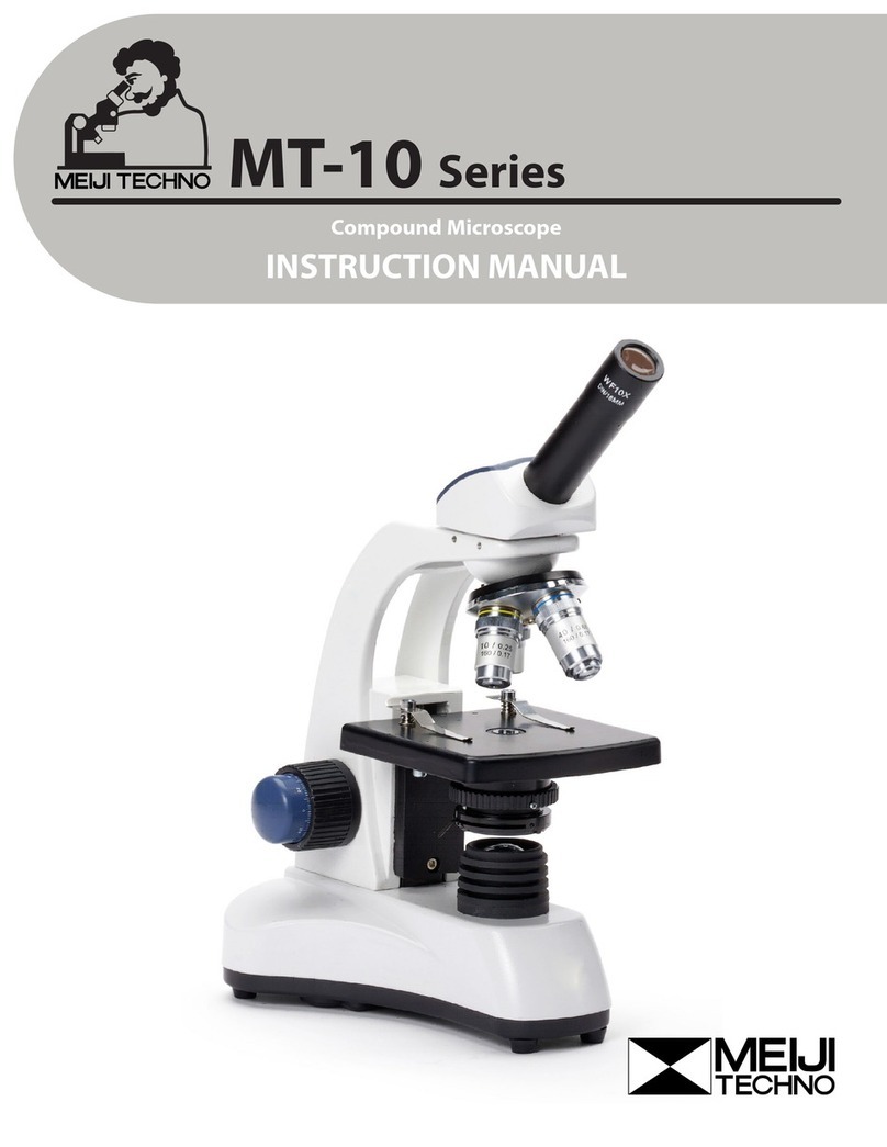 Meiji Techno MT-16 User manual