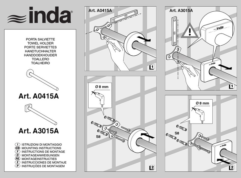INDA A0415A Mounting instructions