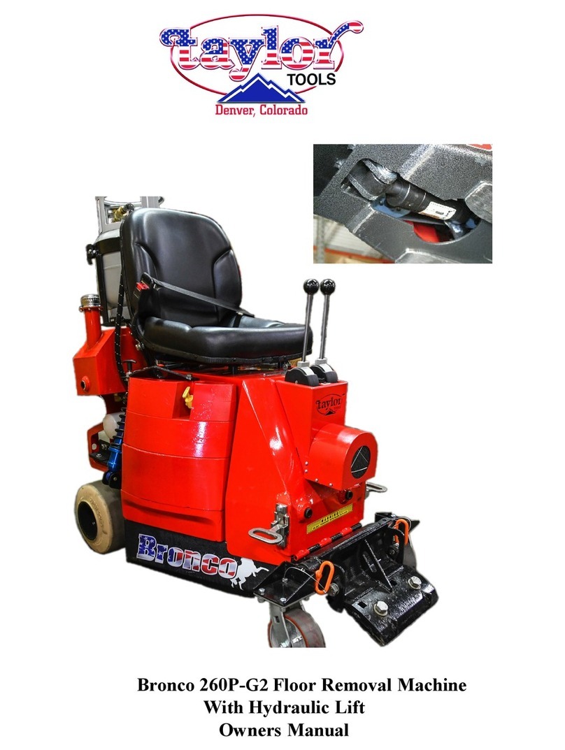 Taylor Tools Bronco 260P-G2 owner's manual Taylor Tools Bronco 260P-G2 owner's manual