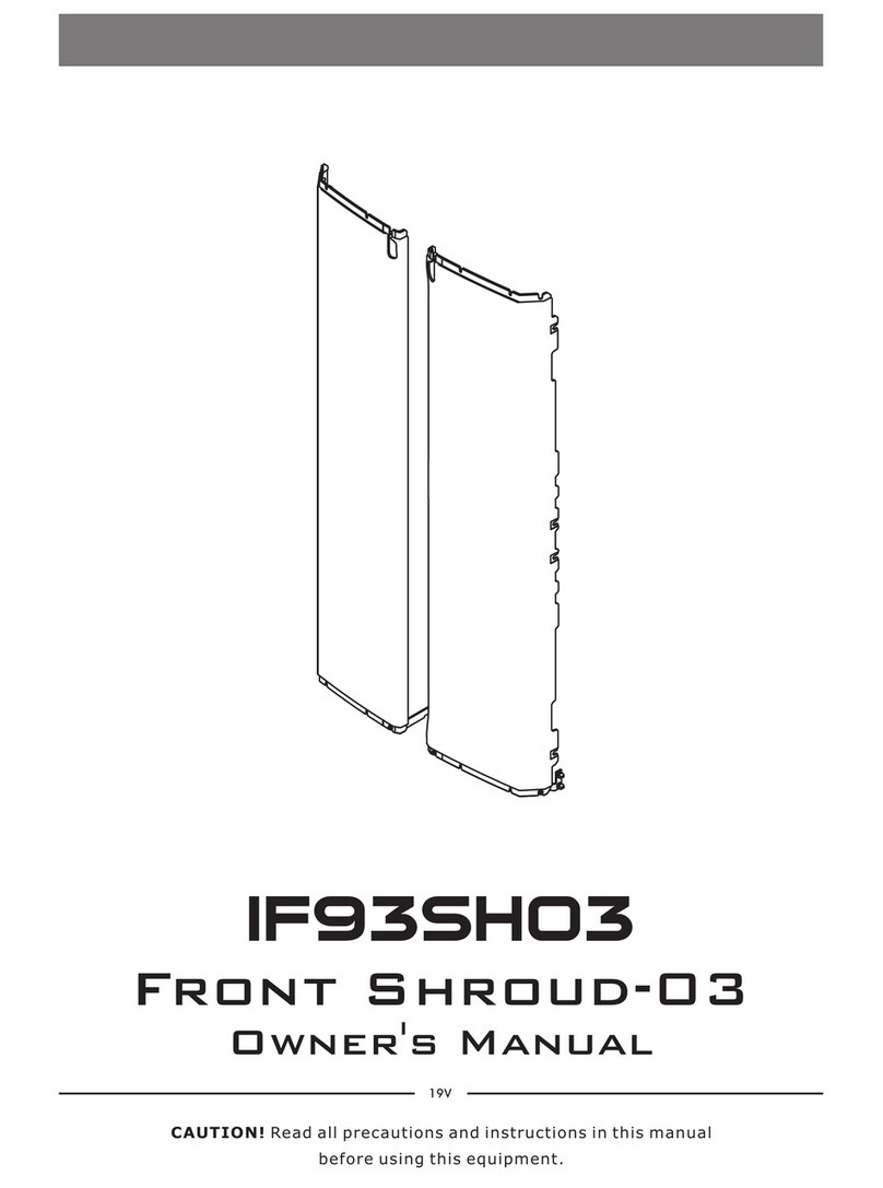 Aerofit Front Shroud-03 User manual