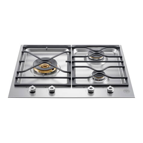 Bertazzoni PNM0 D7X D Series Installation, service and user instructions