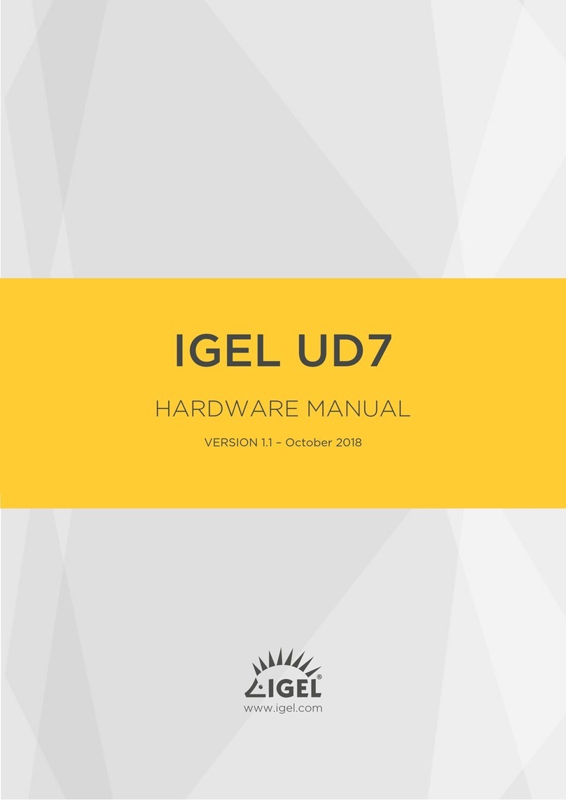 Igel H850C User manual