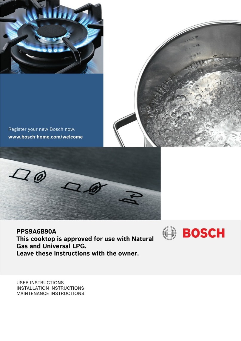 Bosch PRS9A6D70A User manual
