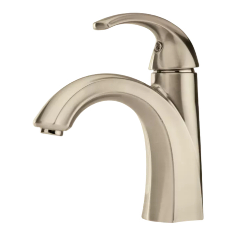 Spectrum Brands Pfister Selia LF-042-SL Quick installation guide Spectrum Brands Pfister Selia LF-042-SL Quick installation guide