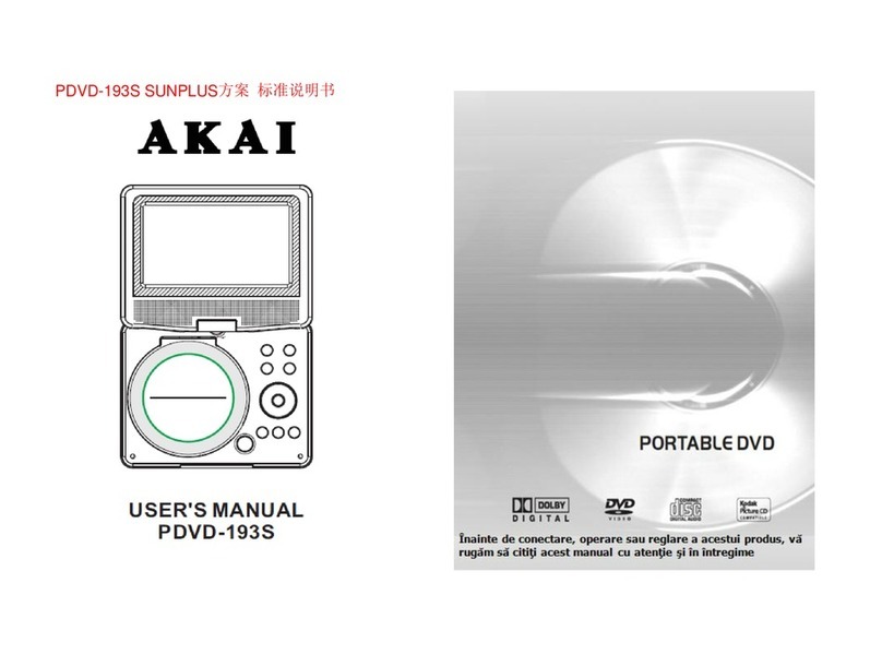 Akai AKPD-890 user manual