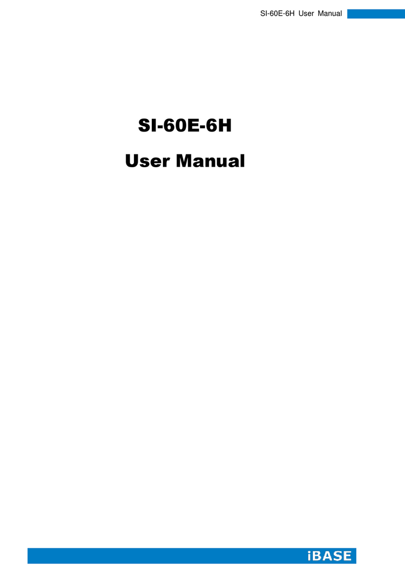 IBASE Technology SI-60E-6H User manual