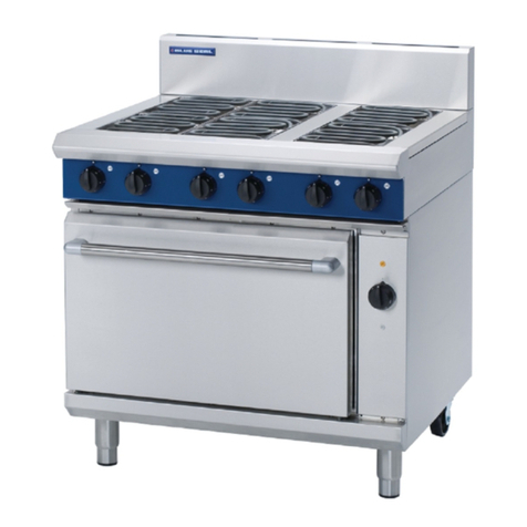Blue Seal E56 Installation and operation manual