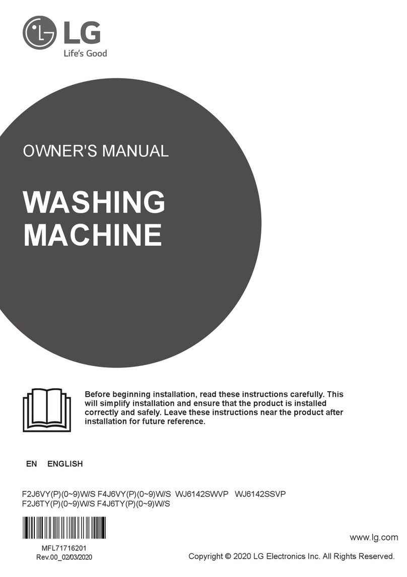 LG F2J6VY Series owner's manual