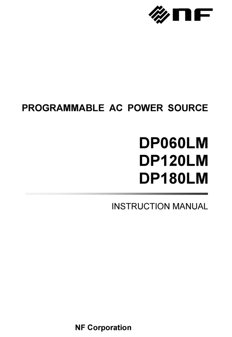 NF DP060LM instruction manual