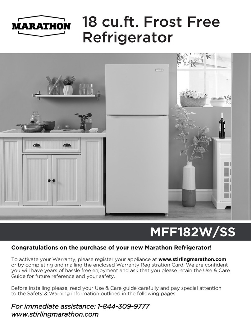 Marathon MFF182W User manual