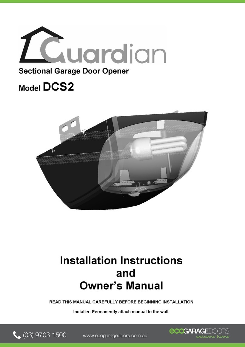 Guardian DCS2 User manual