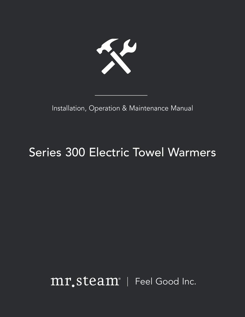 Sussman Mr.Steam 300 Series Installation, operation & maintenance manual Sussman Mr.Steam 300 Series Installation, operation & maintenance manual