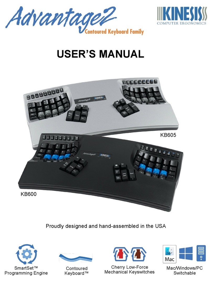 Kinesis Advantage2 KB605 User manual