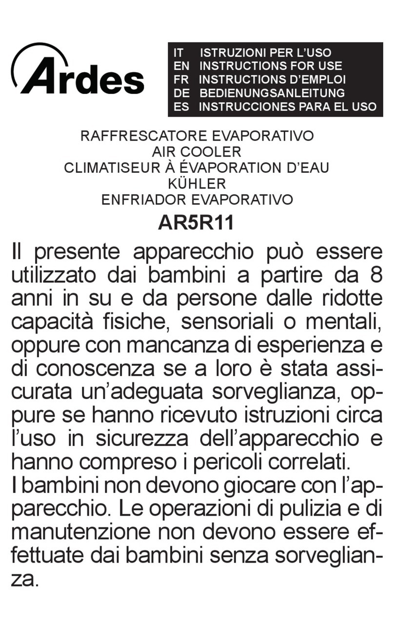 ARDES AR5R11 User manual