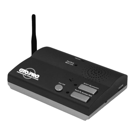 GTO F3101MBC User manual