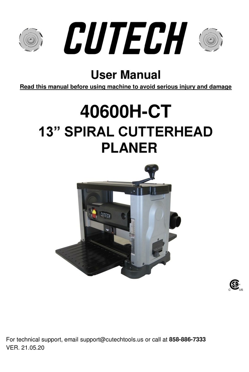 Cutech 40600H-CT user manual