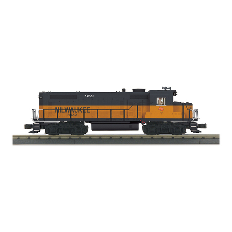MTHTrains RAILKING GP-20 DIESEL ENGINE Operator's manual