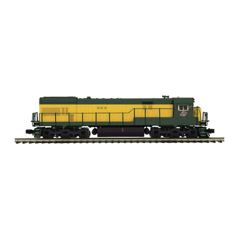 MTHTrains PREMIER U30C DIESEL ENGINE Operator's manual
