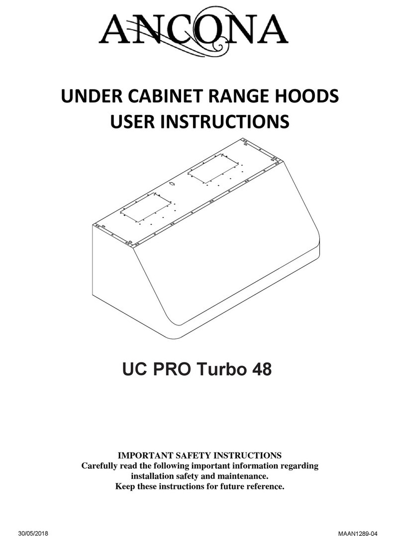 Ancona UC PRO Turbo 48 User manual