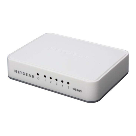 NETGEAR GS605 - Gigabit Desktop Switch installation guide
